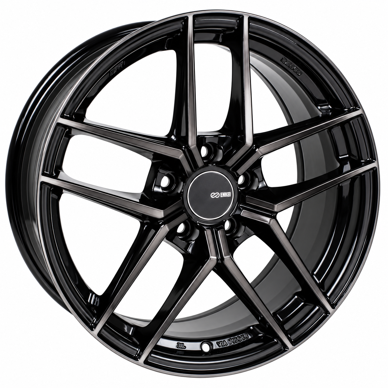 Enkei TY5 Black Pearl Wheel: 19x8.5 5x112 42mm Offset 72.6mm Bore